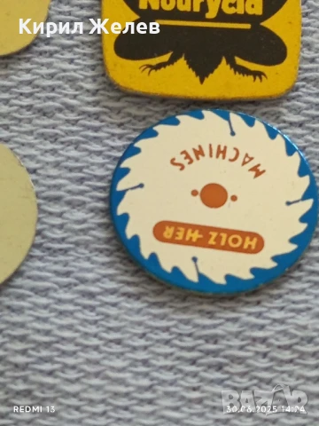 Лот значки 10 броя стари редки MACMILLAN,ERDAL,PUNSELIES за КОЛЕКЦИОНЕРИ 50198, снимка 9 - Колекции - 50848483