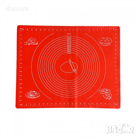 1778 Силиконова подложка за месене и точене на тесто, снимка 8 - Прибори за хранене, готвене и сервиране - 30822731