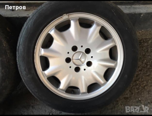 215 55 16 Mercedes джанти с гуми, снимка 2 - Гуми и джанти - 39470365