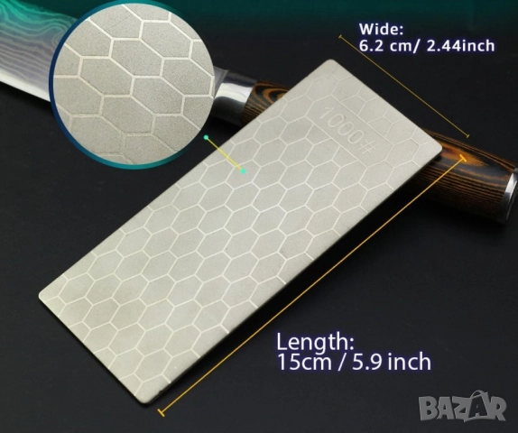 💎 Диамантени плочки за точене на ножове  