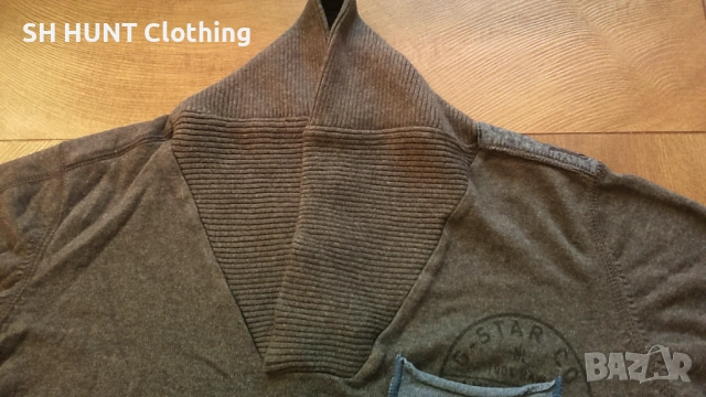 G-Star размер L мъжки пуловер 5-28, снимка 5 - Пуловери - 53297622