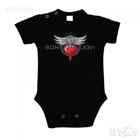 Бебешко боди Bon Jovi 1, снимка 2 - Бодита за бебе - 35005952