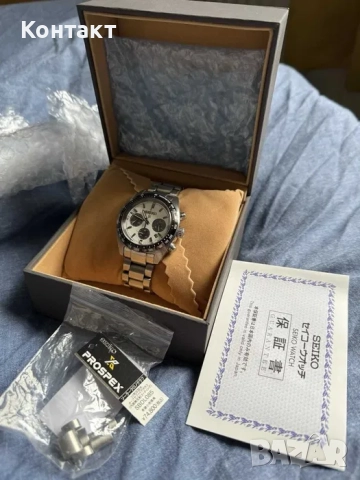 Seiko Prospex Speedtimer Solar Chronograph SSC813 "Panda", снимка 2 - Мъжки - 52803530