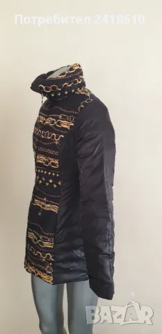 Versace VERSUS Gianni Versace Womens Long Down Jacket Size 44/ M- L ОРИГИНАЛ! Дамско пухено яке Двул, снимка 14 - Якета - 49388887