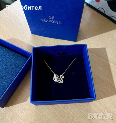 Колие Swarovski Facet Swan