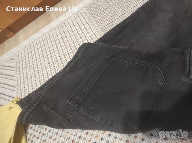 Мъжки дънки черни еластични с ластик , снимка 5 - Дънки - 43075183