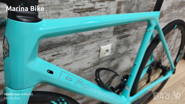 Карбонов шосеен велосипед Bianchi Specialissima CV Disc Ultegra Fulcrum | 57, снимка 13 - Велосипеди - 52991623
