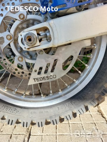 Yamaha WR / YZ - гард заден диск Tedesco ®, снимка 2 - Части - 43450284