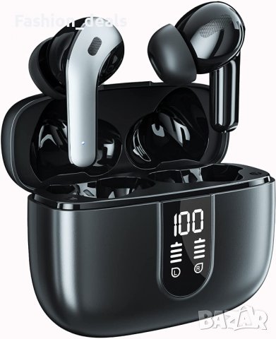 Нови Безжични слушалки Спортни с кутия за зареждане Earbuds за музика, снимка 1 - Bluetooth слушалки - 39673445