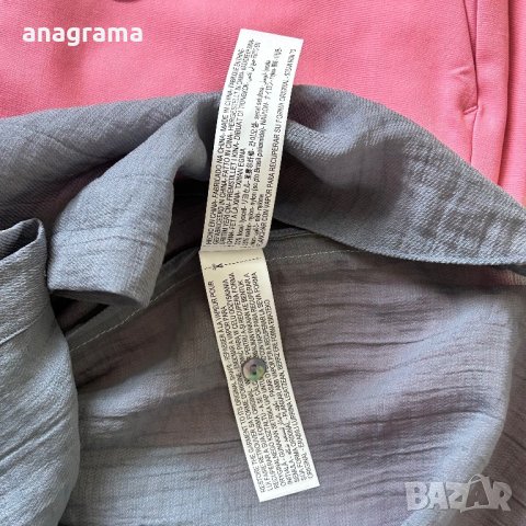 zara нов елегантен панталон в бледо розов цвят Zara join life, размер С, нов с етикети и тагове , снимка 11 - Панталони - 44053888