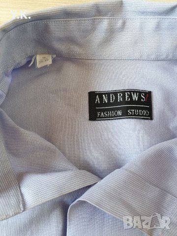 Оригинална мъжка риза Andrews , снимка 3 - Ризи - 26838075