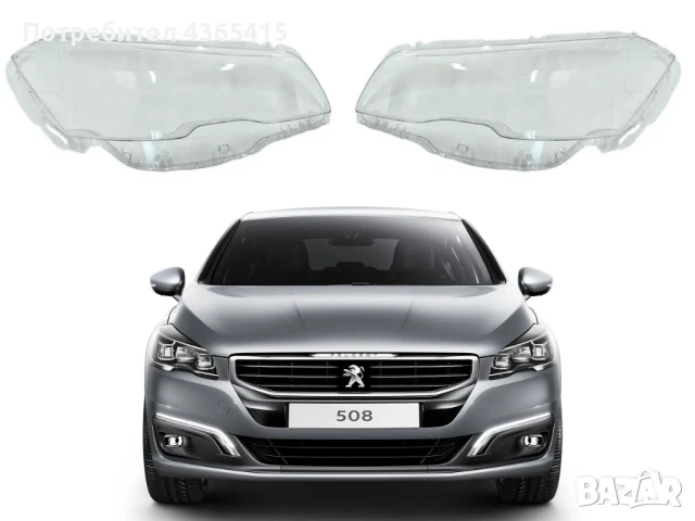 Стъкла за фарове на Peugeot 508 Facelift (2014-2018)