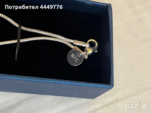 сребърно колие Odisei , снимка 4 - Колиета, медальони, синджири - 53502526