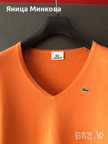 Дамска блуза- Lacoste, снимка 3 - Блузи с дълъг ръкав и пуловери - 47492898