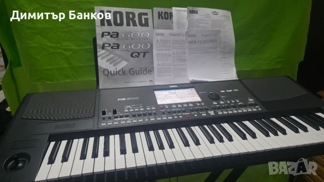 Korg PA600 + състейн педал + експрешън педал + калъф, снимка 2 - Синтезатори - 53153551