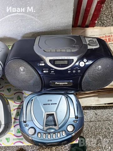 4 броя системи с радио, диск и касетка , снимка 5 - Аудиосистеми - 52747461