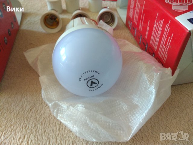 Крушка / лампа Vinverth Flamber Rech. Led Bulb 9W- LED, снимка 4 - Лед осветление - 32364333