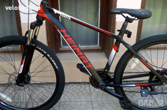 ХЕЙМАТ ! 27.5 цола ! Като НОВ ! 21 скорости ! Диск! Германия!, снимка 5 - Велосипеди - 51195577