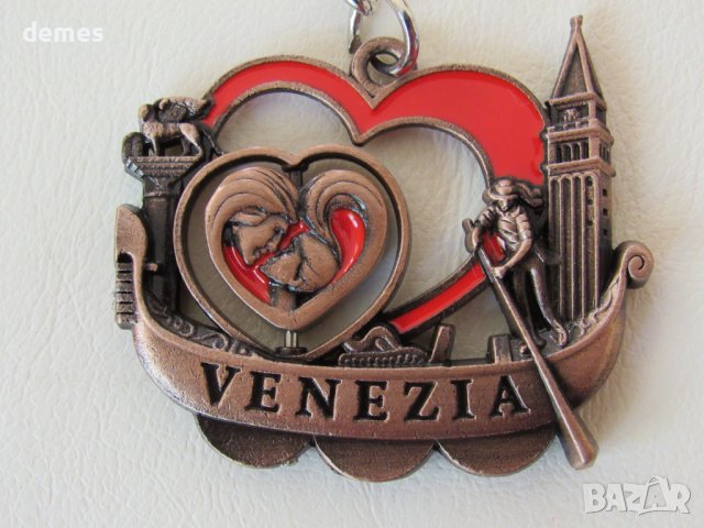 Метален ключодържател от Венеция-серия- 8, снимка 3 - Колекции - 37609664