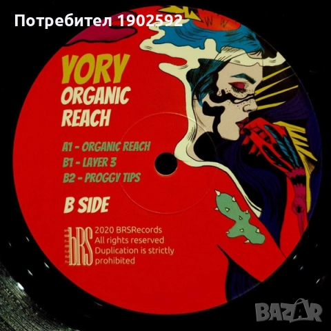 YORY – Organic Reach   Deep House, Tech House bg, снимка 4 - Грамофонни плочи - 28667552