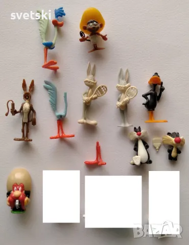 Стари играчки от шоколадови яйца - Киндер - Kinder Surprise, снимка 2 - Колекции - 32941271