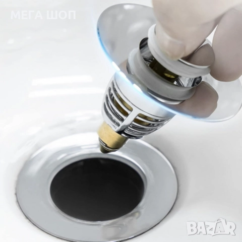 Тапа за мивка с филтър против запушване, снимка 2 - Други стоки за дома - 52920485