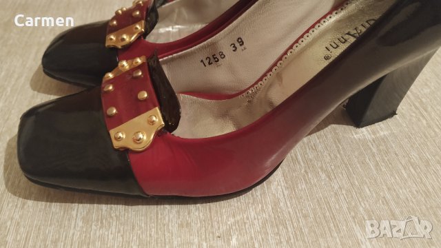 GiAnni италиански дамски обувки на ток, снимка 14 - Дамски обувки на ток - 32539626