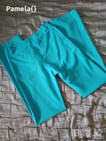 Тюркоазено/ син панталон, снимка 3 - Панталони - 40154948