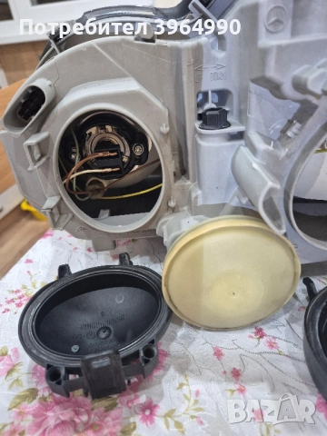 Кристални Оригинални фарове BOSCH за мерцедес С клас W203 ФЕЙС , снимка 6 - Части - 52067198