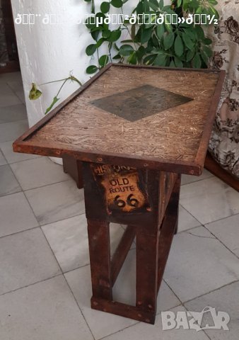 Rock&Roll steampunk масичка, снимка 5 - Маси - 40819506