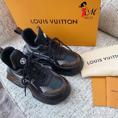 дамски маратонки от естествена кожа louis vuitton , снимка 16 - Маратонки - 51423755