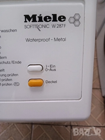 Пералня с горно зареждане Миеле Miele W287F 5.5 кг Made in Germany 2 години Гаранция!, снимка 5 - Перални - 53472620