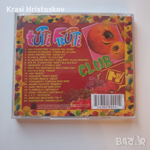 tutti frutti club cd, снимка 3 - CD дискове - 43915024