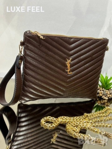 Yves Saint Laurent 💎Дамски Чанти - Клъч, снимка 3 - Чанти - 53405584