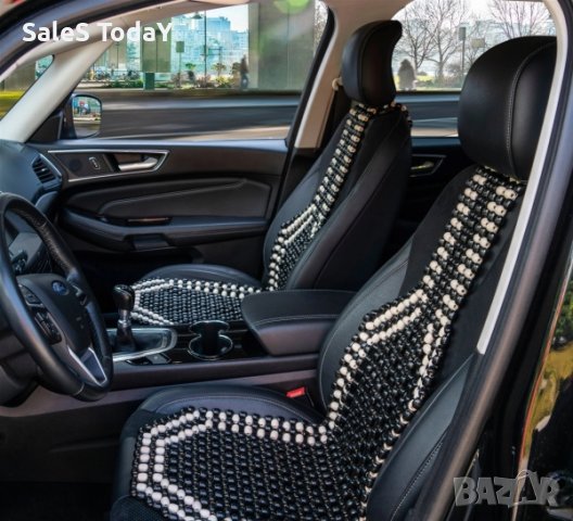 Масажор за кола, Масажираща седалка, Постелка, Ергономична, Топчета, Черен , снимка 3 - Аксесоари и консумативи - 43354707