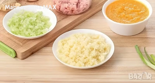 Мощен Електрически чопър за чесън и други., снимка 3 - Чопъри и пасатори - 52886977