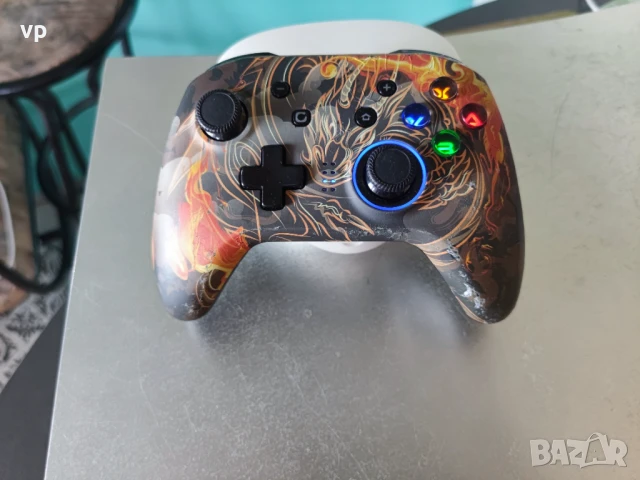 Безжичен джойстик за Nintendo Switch Wireless Pro Controller геймпад контролер съвместим PC Android, снимка 5 - Nintendo конзоли - 50849848