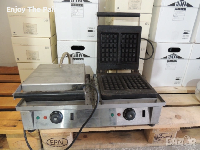 Професионален гофретник, снимка 7 - Гофретници - 53228410