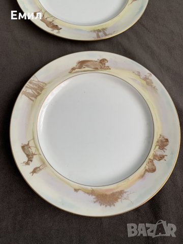 ROYAL DOULTON WILSON JUNE Сет ръчно рисувани чинии , снимка 5 - Колекции - 35013909