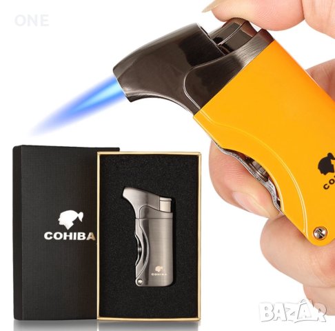 Запалка Cohiba кохиба с пънчер за пури, снимка 5 - Запалки - 42956121
