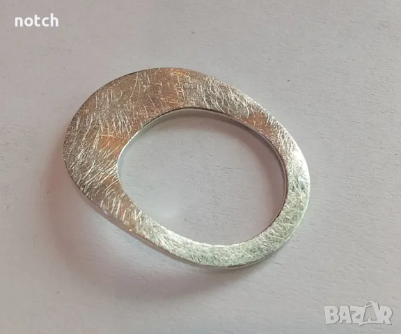 Сребърен пръстен, снимка 3 - Пръстени - 49770377