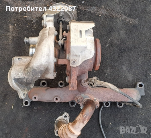 Турбо / Турбокомпресор / Турбина Volkswagen Touran II 2011-2015 1.6 TDI 105к.с., снимка 8 - Части - 51487263