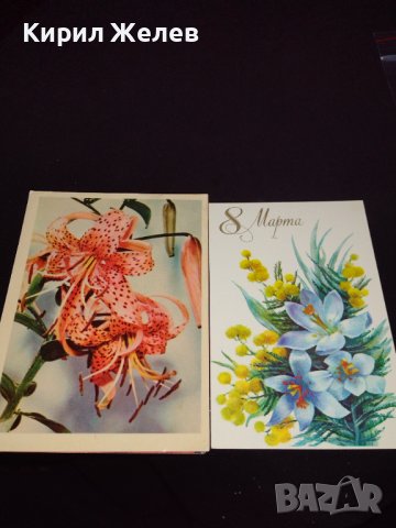 Три стари картички от соца много красиви за КОЛЕКЦИОНЕРИ 41667, снимка 2 - Колекции - 43113257