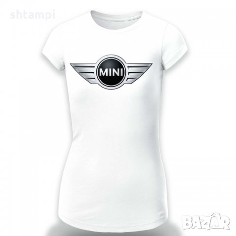 Дамска тениска Mini Cooper, снимка 4 - Тениски - 32850256