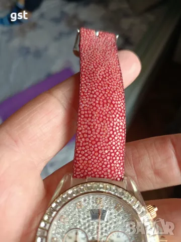 Уникален Рядък Оригинал Италиански Часовник Хронограф Vip Time Italy Diamonds Stingray , снимка 8 - Луксозни - 49760936