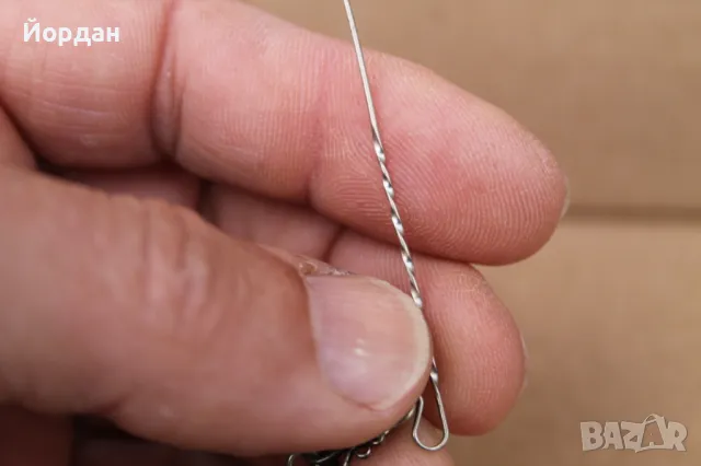 Сребърна игла с кехлибар, снимка 9 - Колиета, медальони, синджири - 49771442