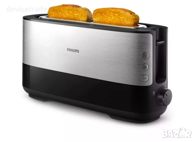Тостер за дълги филийки Philips HD2692/90 Viva