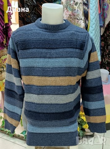 Мъжки пуловери от естествени материи-мерино,ламска вълна, снимка 8 - Пуловери - 43435793