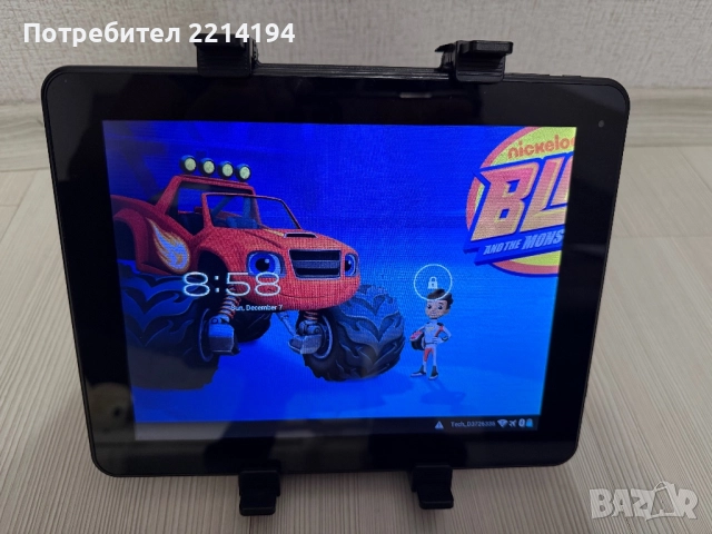 Таблет за кола + стойка за подглавник + зарядно, снимка 2 - Таблети - 52682753