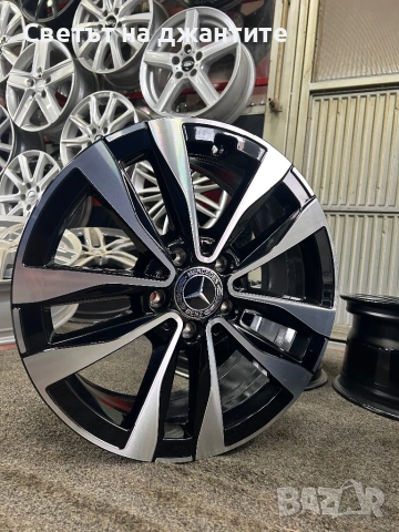 Джанти 17 цола Mercedes C klass W204/205/206 CLA Спорт Пакет Оригинални , снимка 4 - Гуми и джанти - 53578650